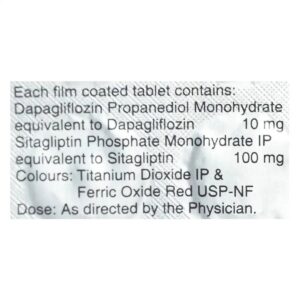 Dapavel-S 10 mg/100 mg Tablet 10's
