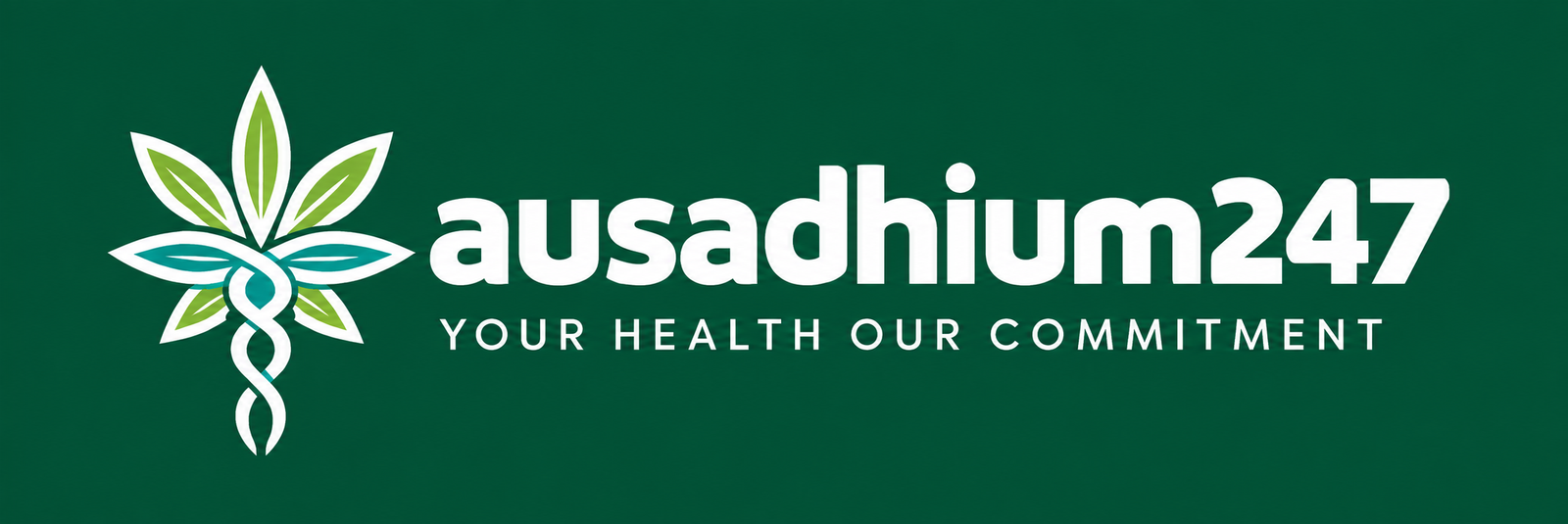 Ausadhium247 Healthcare Logo